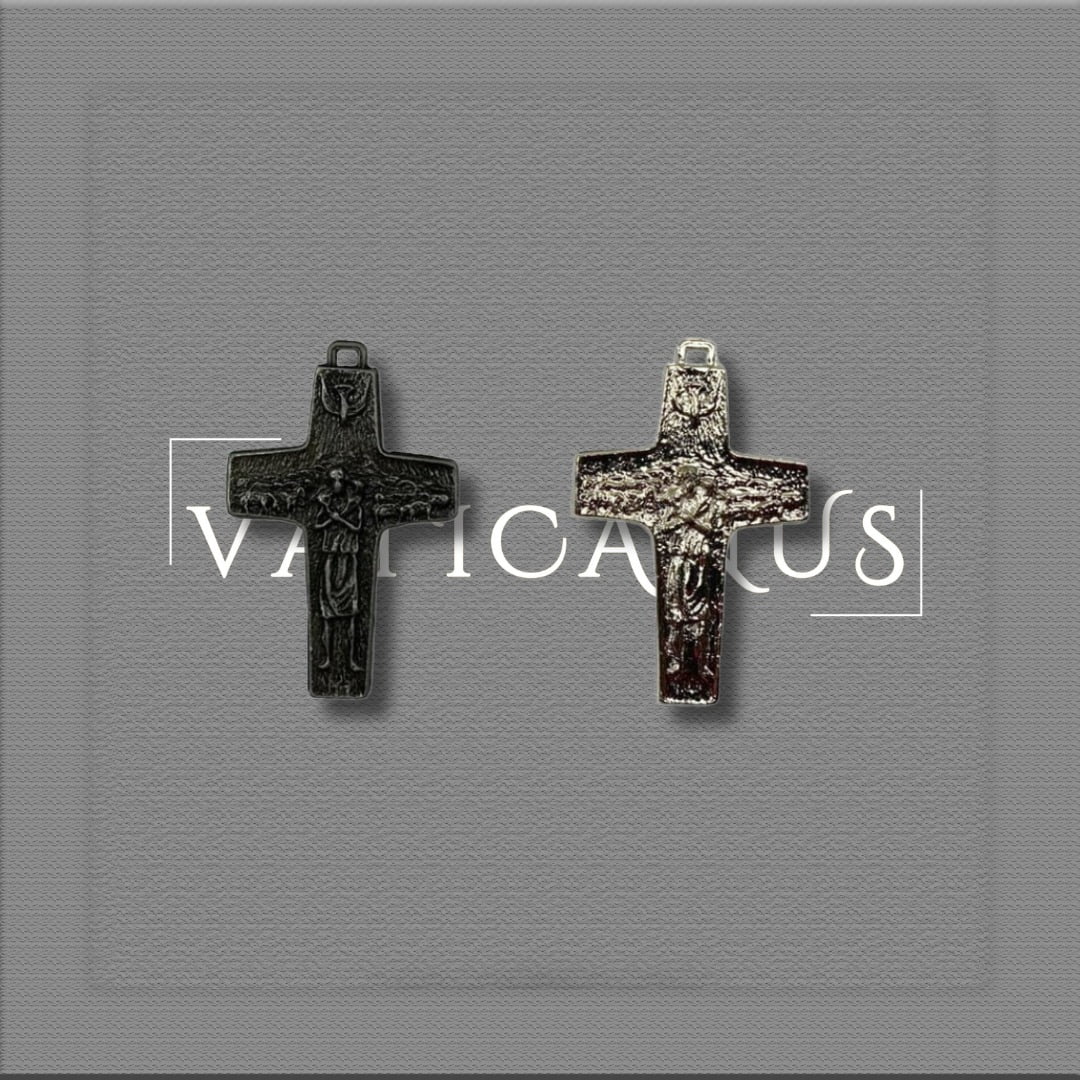 Crucifixo Papa  para montagem de artesanatos em geral
