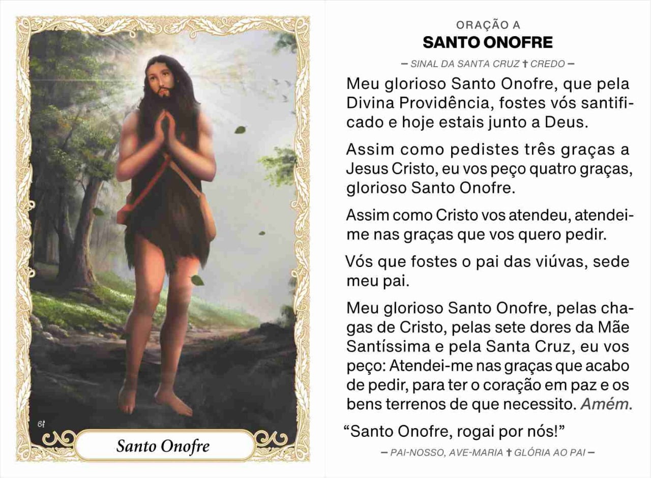  SANTO ONOFRE - PACOTE C/100 SANTINHOS DE PAPEL