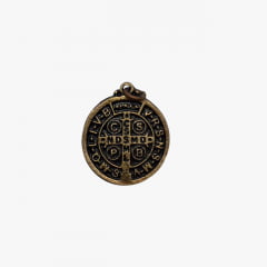 Medalha São Bento pequena 1,3cm ( Pacote com 25)