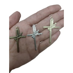 Crucifixo Fé 5,2cm x 3,2cm 