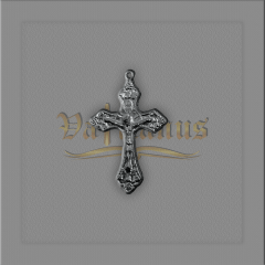 Crucifixo com uva para montagem de terços 4 x 2,8cm 